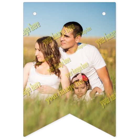 Bannière À Fanions Cool Family Stylish Fab (Premier drapeau)