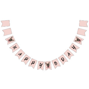 Bannière À Fanions Coquette Frenchie