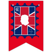 Bannière À Fanions Coronation du roi Charles III (Deuxième drapeau)