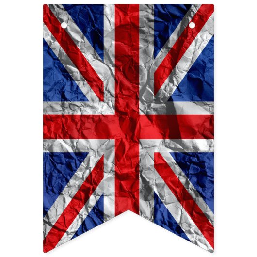 Bannière À Fanions Coronation Union Jack Angleterre bunt (Troisième drapeau)