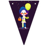 Bannière À Fanions Costume d'Halloween mignonne Fête d'Anniversaire m (Premier drapeau)