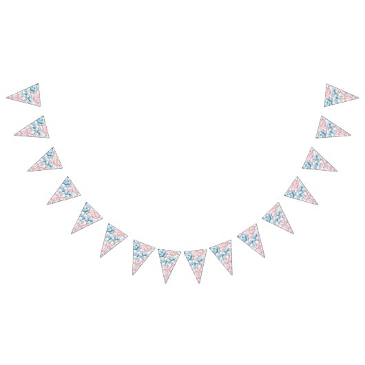 Bannière À Fanions Cotton Candy Clouds (Tout)