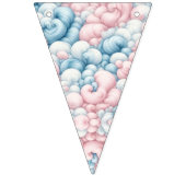Bannière À Fanions Cotton Candy Clouds (Deuxième drapeau)
