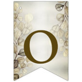 Bannière À Fanions Couleur d'eau de bienvenue Golden Eucalyptus Folii (Deuxième drapeau)