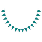 Bannière À Fanions couleur turquoise (Tout)