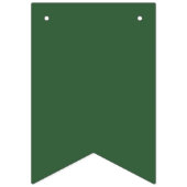 Bannière À Fanions Couleurs de l'école verte et blanche (Premier drapeau)