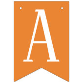 Bannière À Fanions Coup d'oeil heureux d'amusement de Halloween | un (Troisième drapeau)