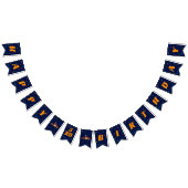 Bannière À Fanions Course d'enfants Anniversaire de course thème (Tout)