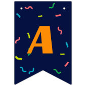 Bannière À Fanions Course d'enfants Anniversaire de course thème (Deuxième drapeau)