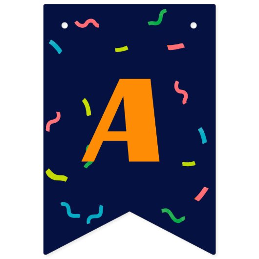 Bannière À Fanions Course d'enfants Anniversaire de course thème (Deuxième drapeau)