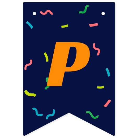 Bannière À Fanions Course d'enfants Anniversaire de course thème (Troisième drapeau)