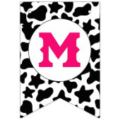 Bannière À Fanions Cowgirl First Rodeo rose (Deuxième drapeau)