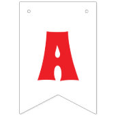 Bannière À Fanions Crabes rouges mignons (Troisième drapeau)