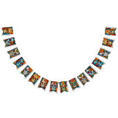 Bannière À Fanions Crâne à sucre (Tout)