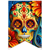 Bannière À Fanions Crâne à sucre (Premier drapeau)