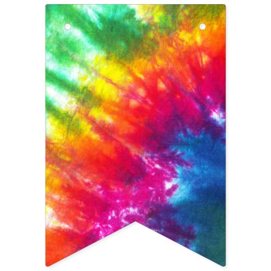 Bannière À Fanions Cravate multicolore (Deuxième drapeau)
