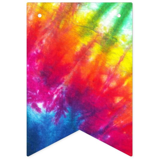 Bannière À Fanions Cravate multicolore (Premier drapeau)