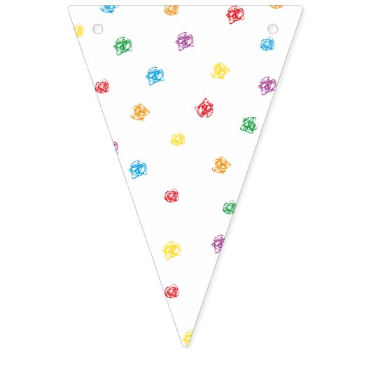 Bannière À Fanions Crayon bunting (Premier drapeau)