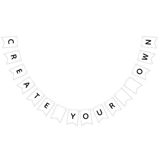 Bannière À Fanions creez vos propres cartes (Tout)