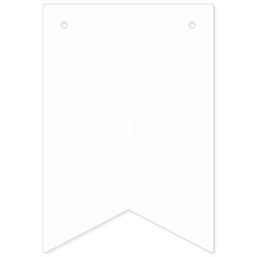 Bannière À Fanions Créez votre propre personnalisation Solide Blanc (Premier drapeau)