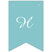 Bannière À Fanions Crème glacée cônes rose Bleu Joyeux anniversaire (Deuxième drapeau)