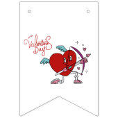 BANNIÈRE À FANIONS CUPID HEART (Deuxième drapeau)