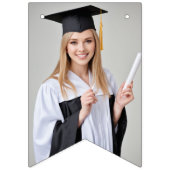 Bannière À Fanions Custom Graduation Banner - Personalized Decor (Troisième drapeau)