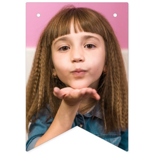 Bannière À Fanions Custom Photo Bunting Flags (Deuxième drapeau)