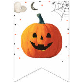 Bannière À Fanions Cute Boo Halloween Ghost Boy Joyeux anniversaire (Premier drapeau)