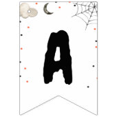 Bannière À Fanions Cute Boo Halloween Ghost Boy Joyeux anniversaire (Troisième drapeau)