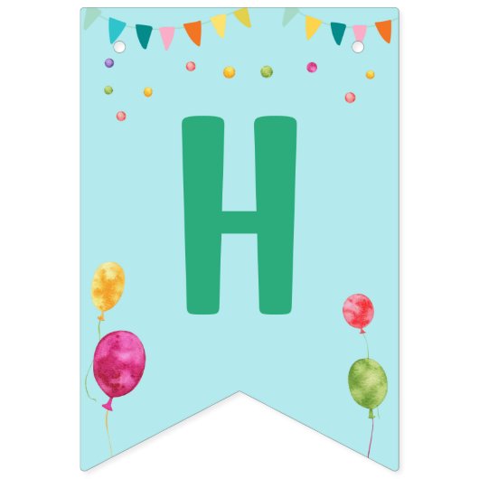 Bannière À Fanions Cute Chien Chiot Puppy Theme Fête d'Anniversaire d (Deuxième drapeau)