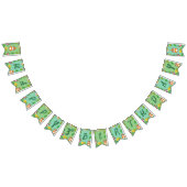 Bannière À Fanions Cute Hamster Botanical à thème fête d'anniversaire (Tout)