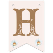 Bannière À Fanions Cute Highlands Scottish Cow (Deuxième drapeau)