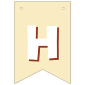 Bannière À Fanions Cute Little Rainbow Sunshine Bonne fête d'annivers (Deuxième drapeau)