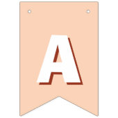 Bannière À Fanions Cute Little Rainbow Sunshine Bonne fête d'annivers (Troisième drapeau)