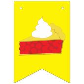 Bannière À Fanions Cutie Pie Cherry fête d'anniversaire (Premier drapeau)