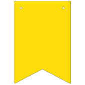Bannière À Fanions Dandelion (couleur solide) (Premier drapeau)