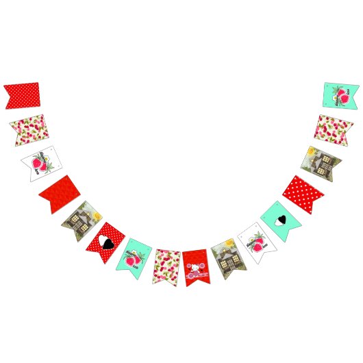 Bannière À Fanions Danse festive. (Tout)