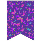 Bannière À Fanions Danse papillon (Deuxième drapeau)