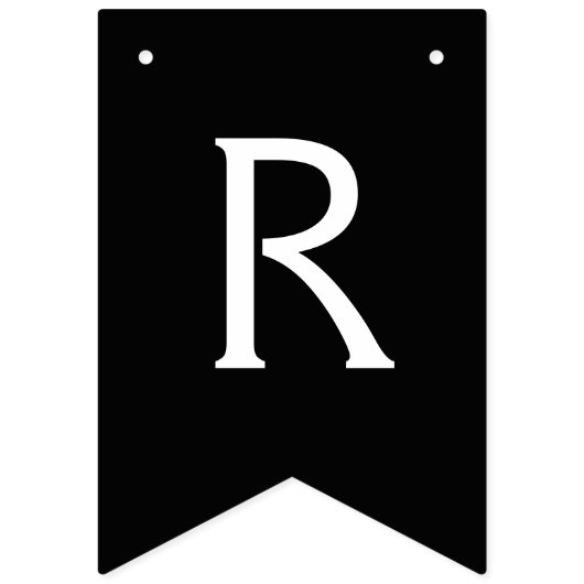 Bannière À Fanions De Mlle À Mme (Deuxième drapeau)