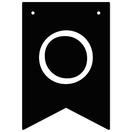 Bannière À Fanions De Mlle À Mme (Troisième drapeau)