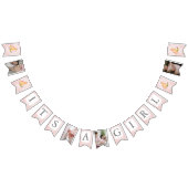 Bannière À Fanions Décor baby shower de fête aquarelle renard bois (Tout)