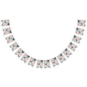 Bannière À Fanions Décor d'anniversaire ou de fête prénatale de petit