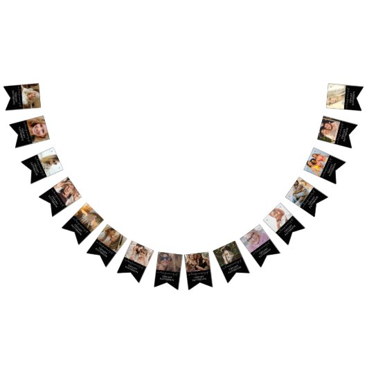 Bannière À Fanions Décor funéraire commémoratif personnalisé (Tout)