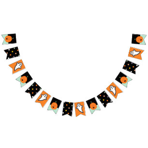 Bannière À Fanions Décoration de fête d'Halloween