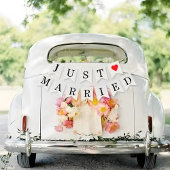 Bannière À Fanions Décorations De Voiture De Mariage Marié