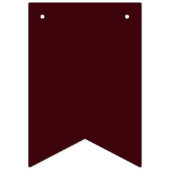 Bannière À Fanions Deep Burgundy Class Of 2026 Graduation Party (Premier drapeau)