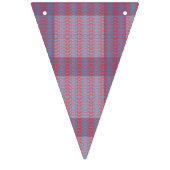 Bannière À Fanions Délicat, répétitif, rose clair et bleu clair (Premier drapeau)