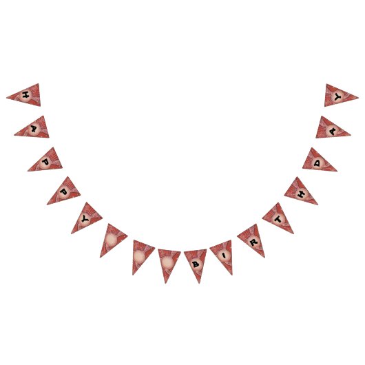 Bannière À Fanions Desert Sun Aboriginal Art Bunting (Tout)