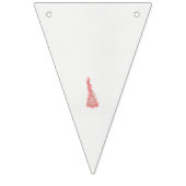 Bannière À Fanions dessin d'un oiseau avec des fleurs dessus (Premier drapeau)